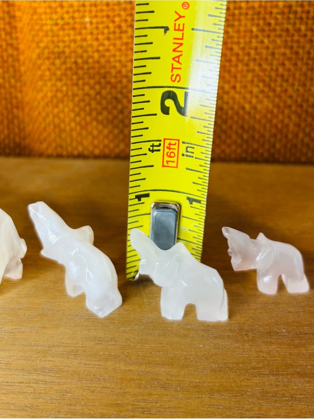 Miniature Onyx Elephant Family - Picture 4 of 7